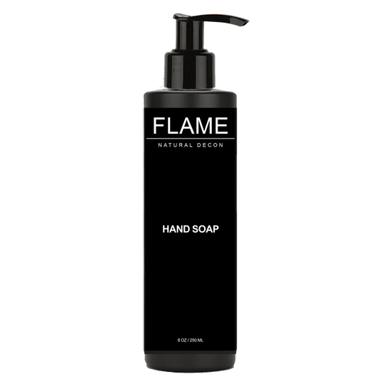 Flame Decon hand soap for firefighter daily decon