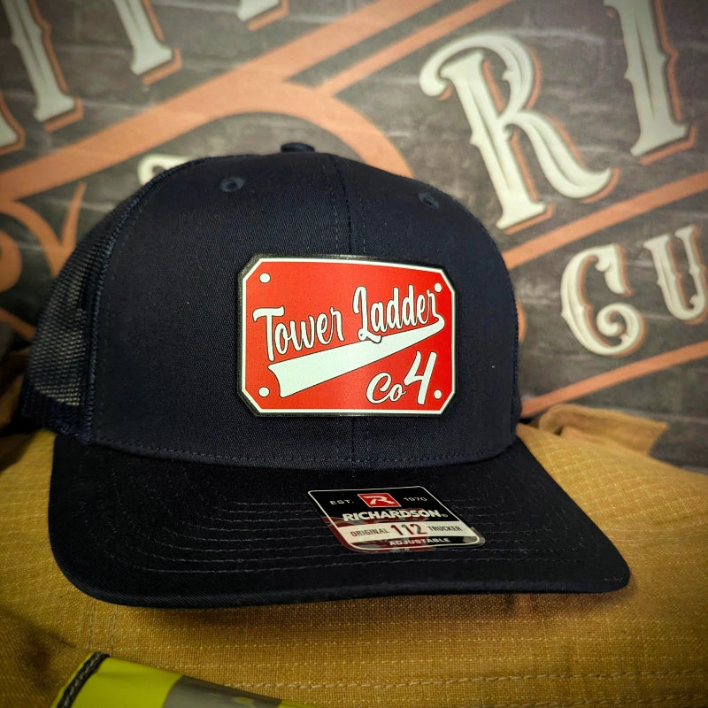 Station hat built tough with full color passport leather patch