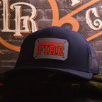 Station hat designed with clean full color passport patch