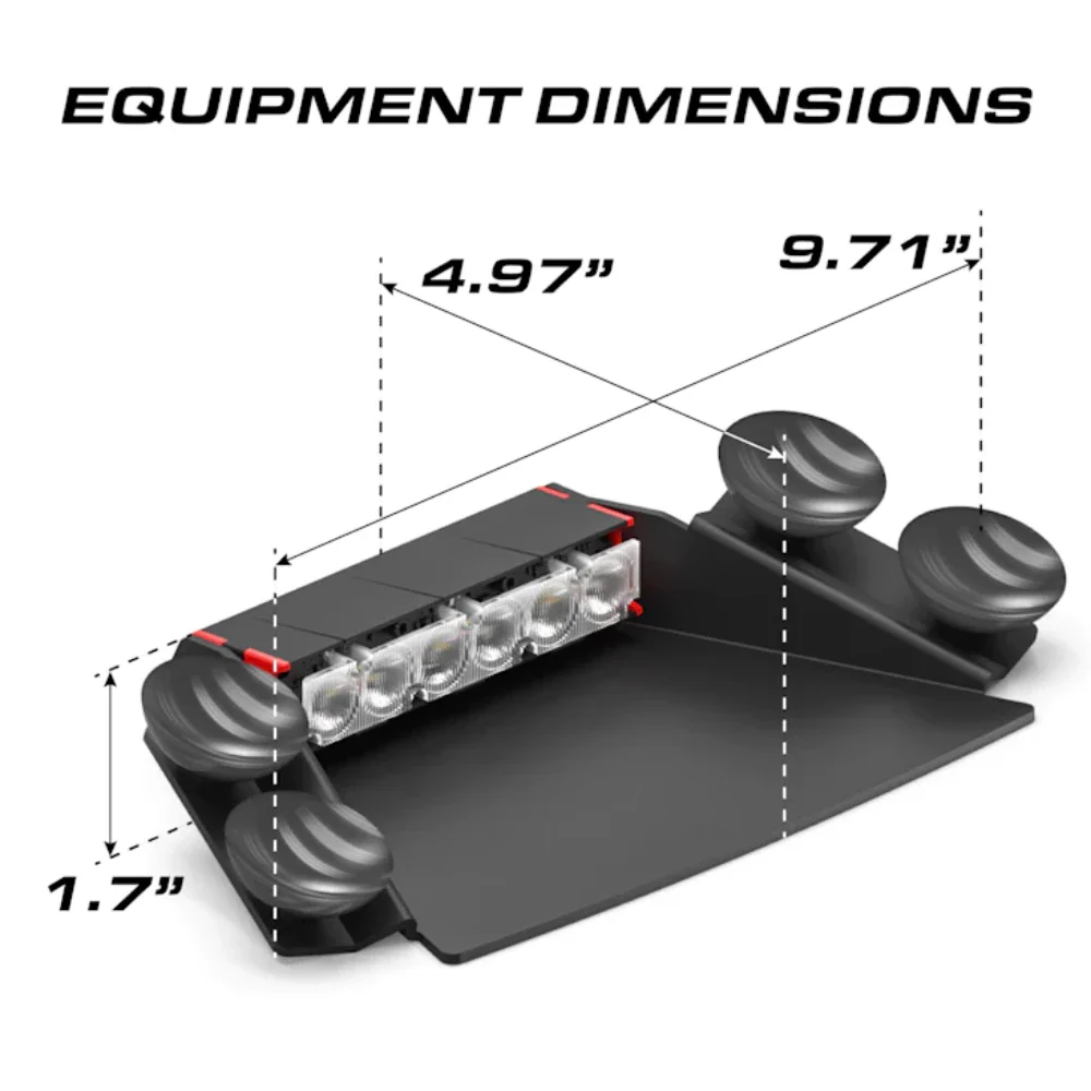 Feniex Fusion-S 1X Dash Light