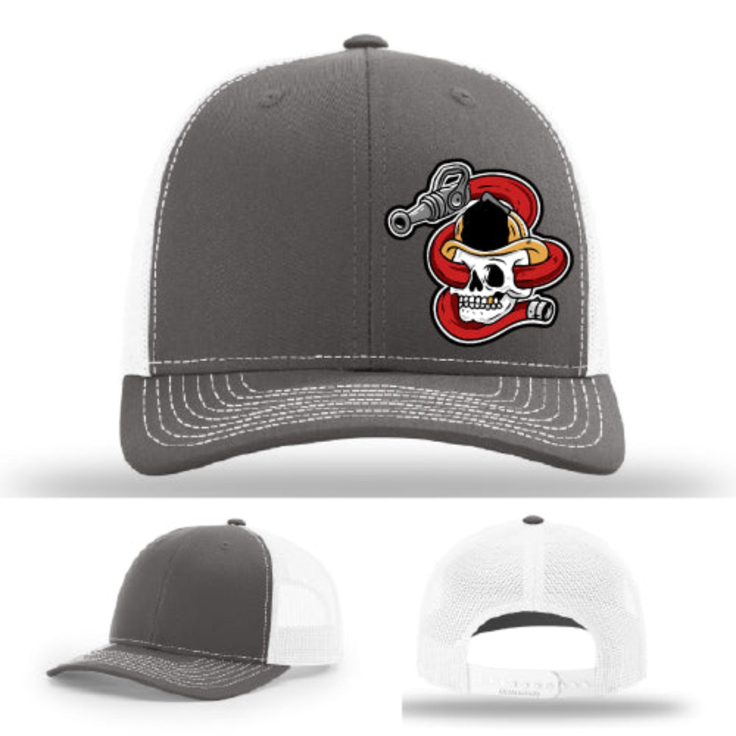 Get Hosed Richardson firefighter hat with breathable mesh back and patch