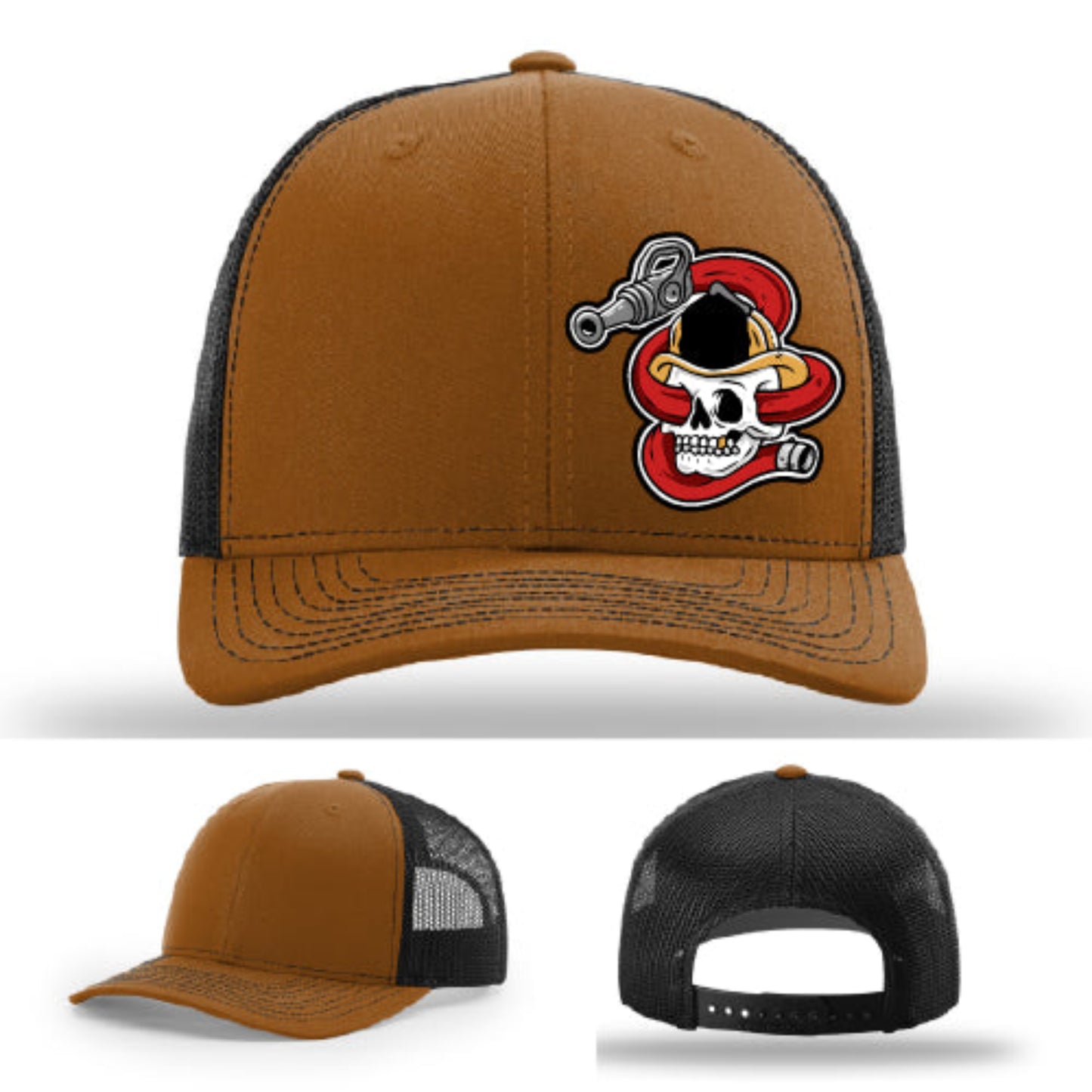 Get Hosed leather patch firefighter hat perfect for station and off duty