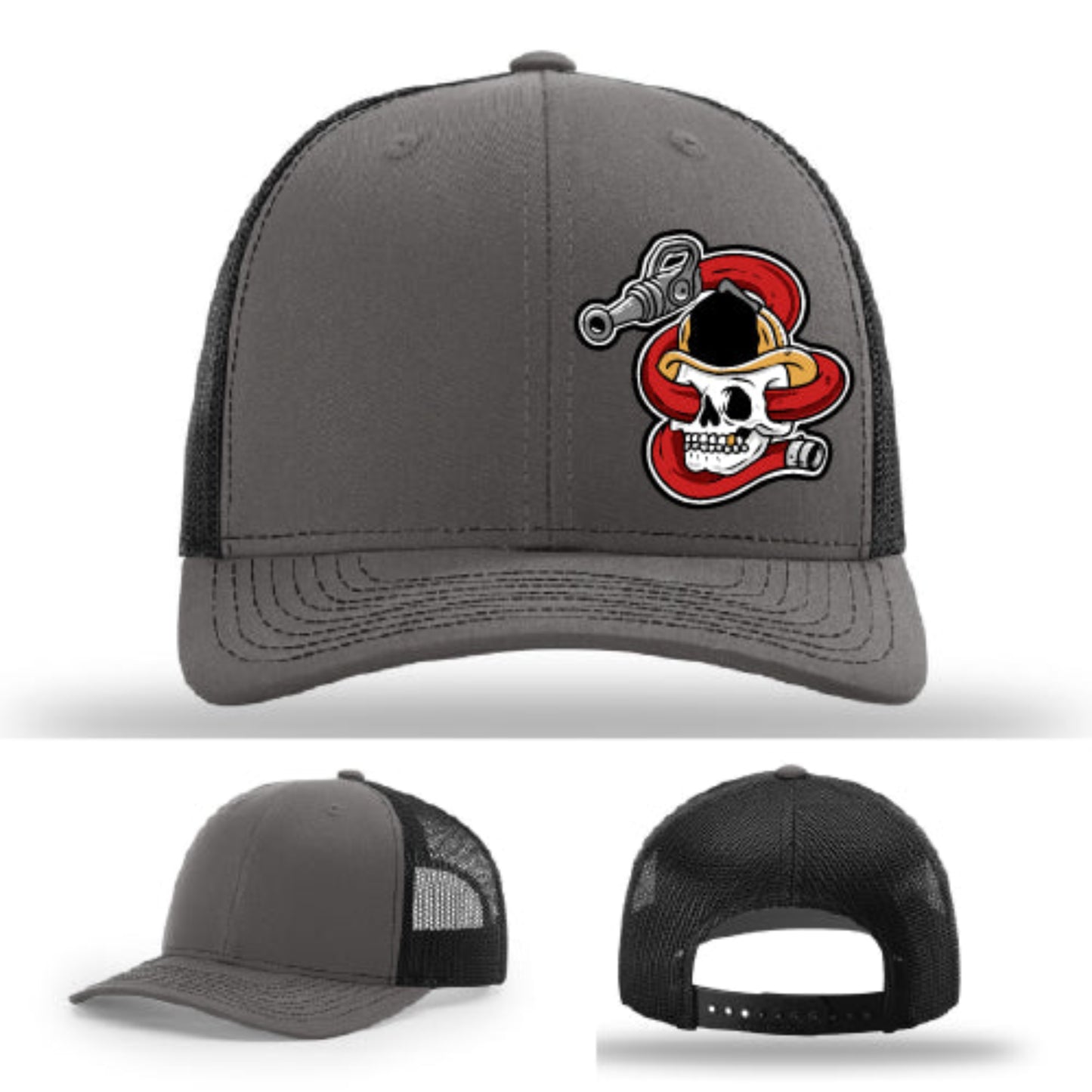 Get Hosed leather firefighter hat designed tough for fire company pride