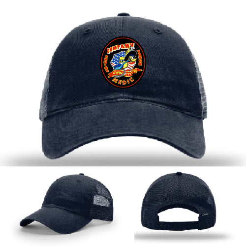 gwinnett fire hat representing company 5 crew