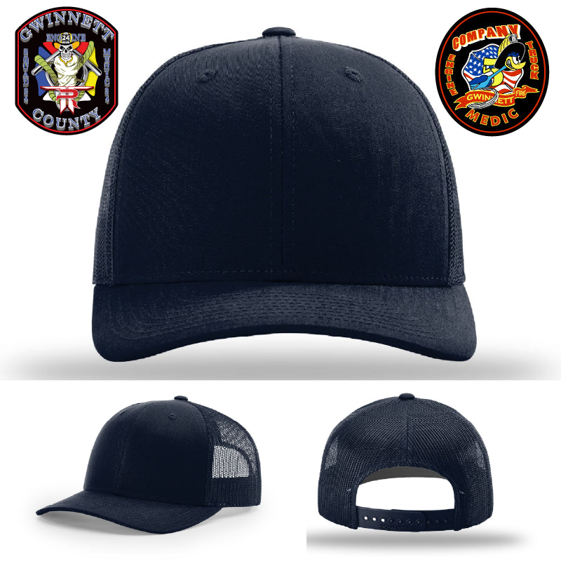 firefighter hat representing gwinnett fire department