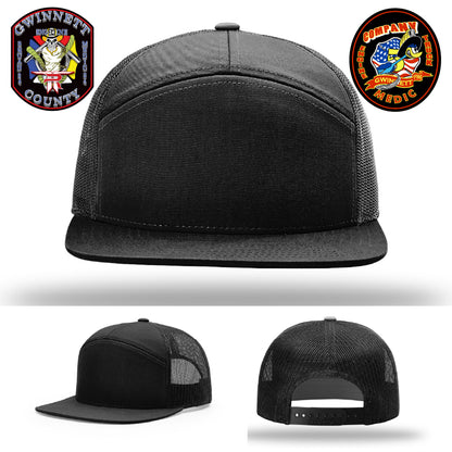 firefighter hat honoring gwinnett fire department