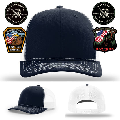 South Fork firefighter hat Hayfork wildland department pride