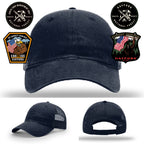 Custom Hayfork firefighter hat with Engine 321 department patch