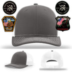 Custom Hayfork firefighter hat for Engine 22 wildland crews