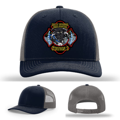 Station 2 Holly Springs firefighters’ hat with patch