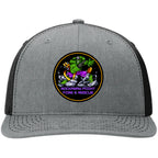 Rockaway Point Firefighter Leather Patch Hat