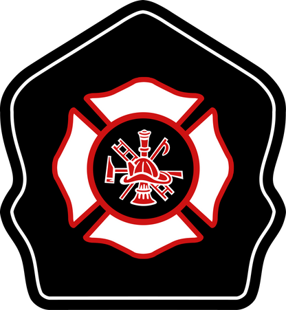 Maltese Leather Firefighter Helmet Shield