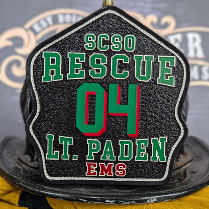 fire gear helmet shield – custom identity for your lid