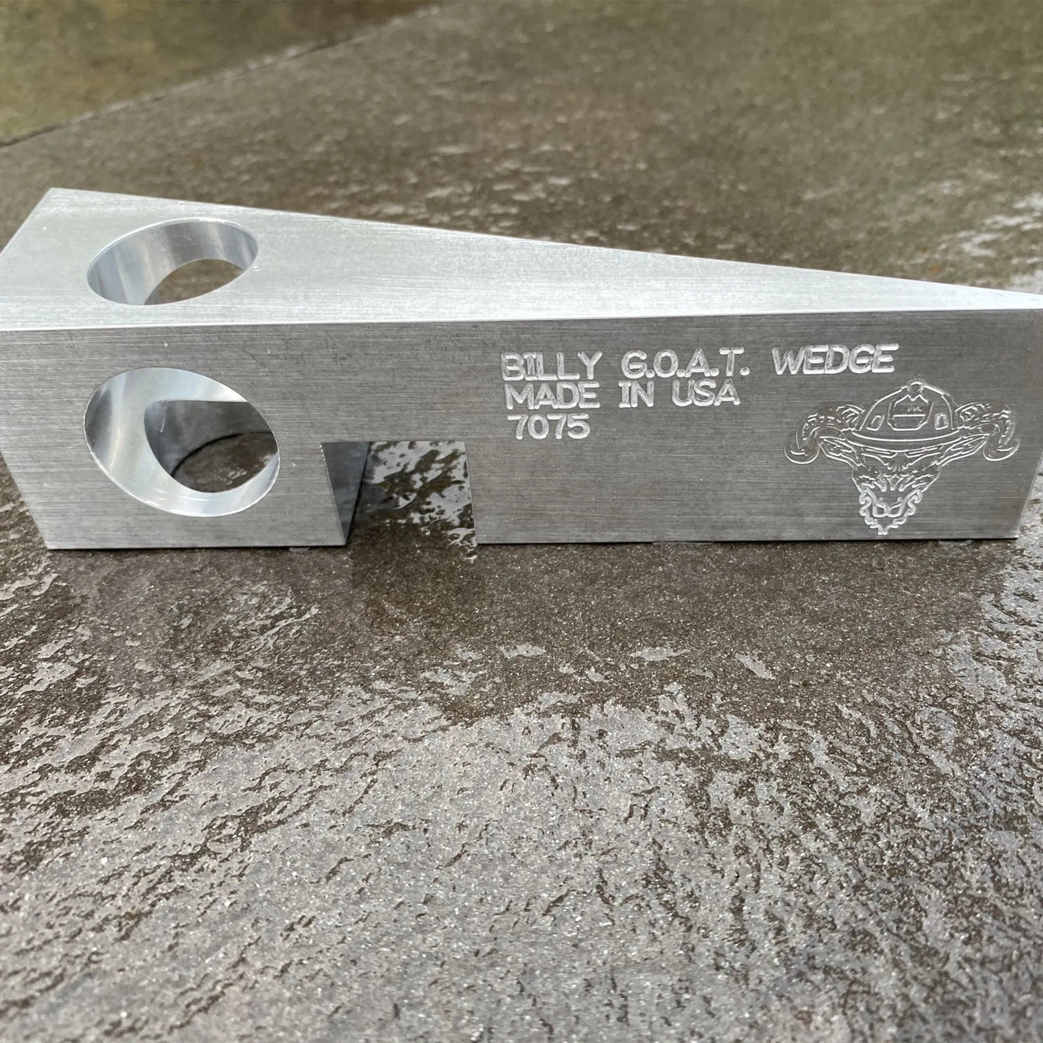 The Billy GOAT Wedge 7075 -Aircraft Alumiunum Forcible Entry Wedge