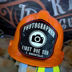 LA Style leather firefighter helmet shield custom fit for Phenix First Due
