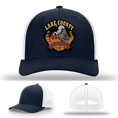 Firefighter hat for Lake County Station 82 crew pride