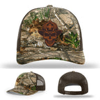 Leatherhead hat variant with professional skull and helmet patch