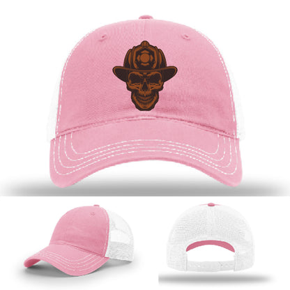 Custom Leatherhead hat variant with station number on patch