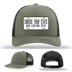 Custom State License Plate Hat gallery view four