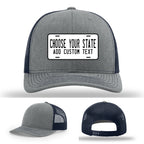 Custom State License Plate Hat gallery view seven