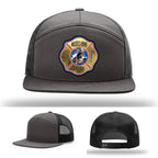 Fire department leather patch hat gallery image three hundred sixty two