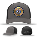 Fire department leather patch hat gallery image three hundred sixty three