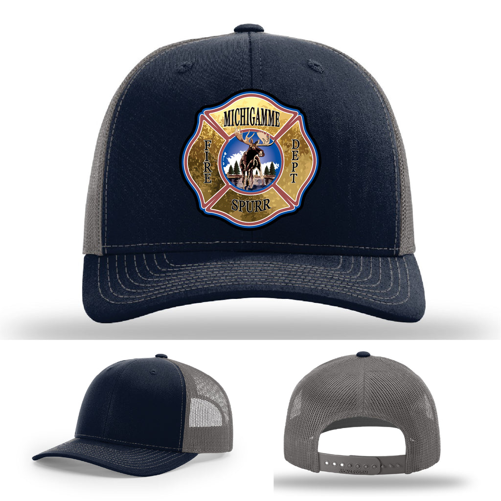 Fire department leather patch hat gallery image three hundred seventy four