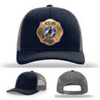 Fire department leather patch hat gallery image three hundred seventy four