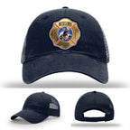 Fire department leather patch hat gallery image three hundred seventy five