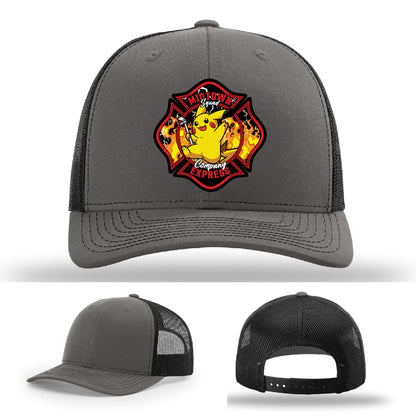 Custom Midtown Express NJ firefighter hat with station pride