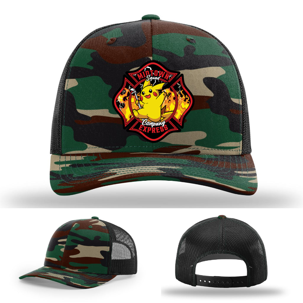 Midtown Express NJ firefighter hat firehouse pride design