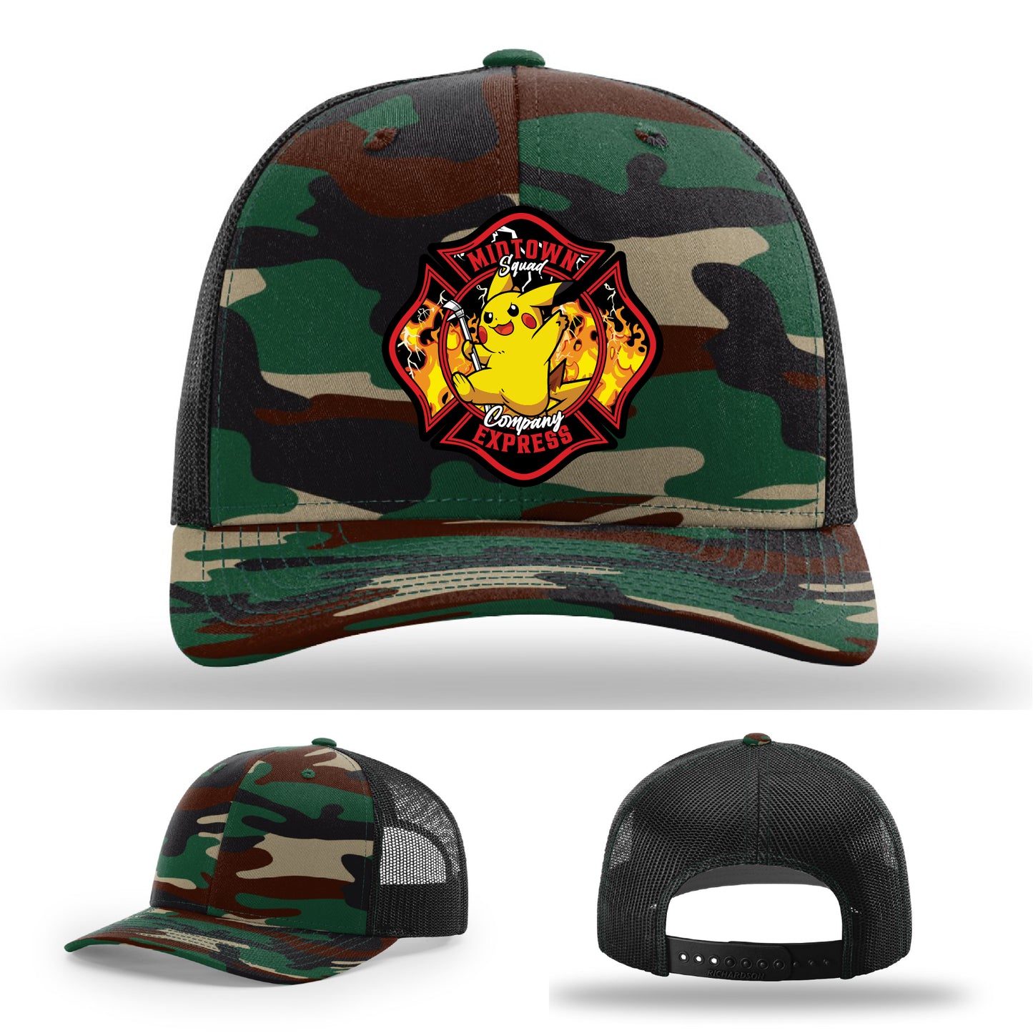 Midtown Express NJ firefighter hat firehouse pride design
