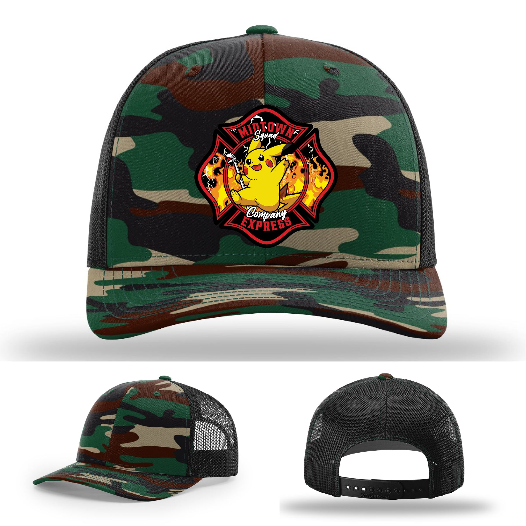 Midtown Express NJ firefighter hat firehouse pride design