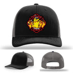 Midtown Express NJ firefighter hat with leather patch