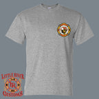 north 321 firefighter shirt large flag print