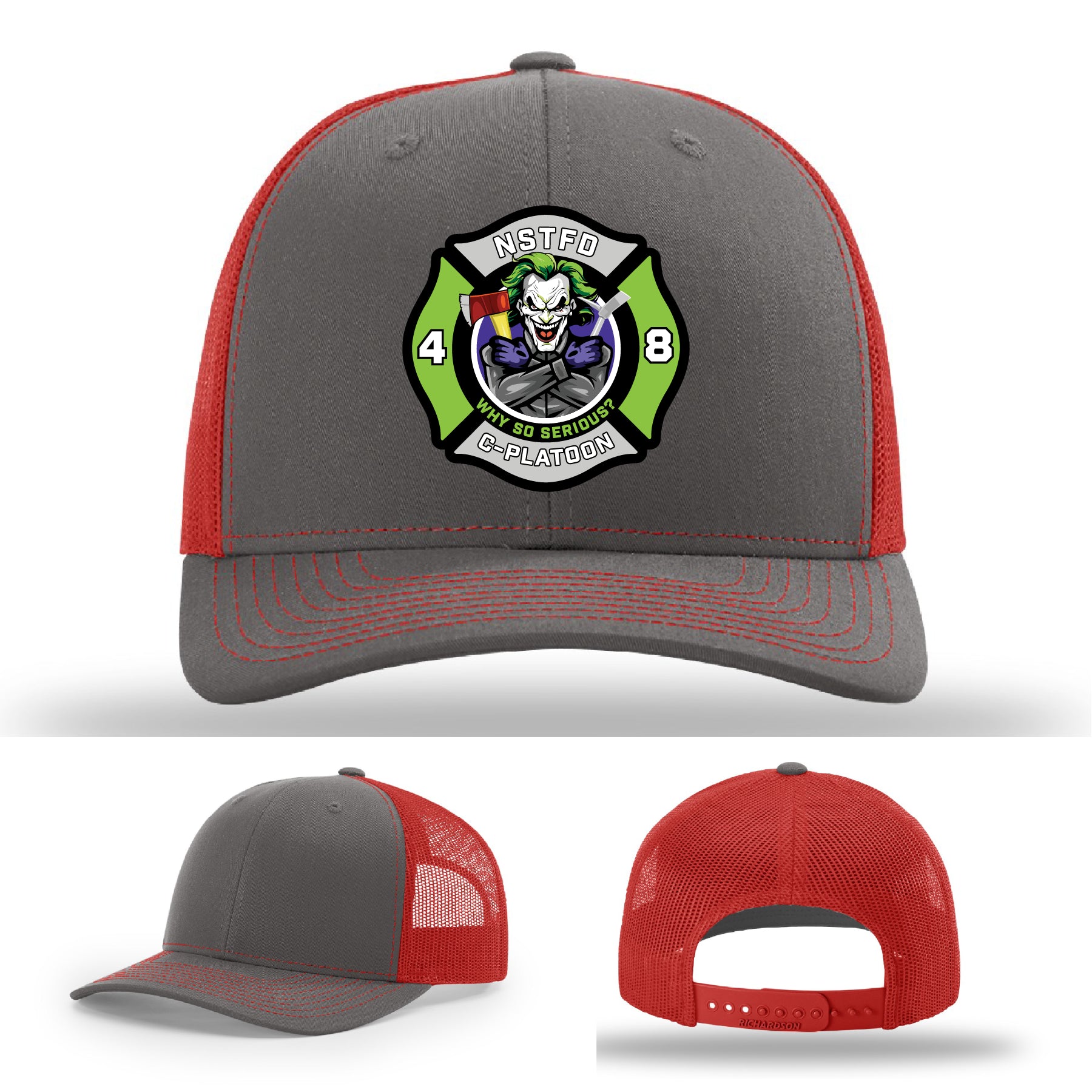 North Strabane C-Platoon firefighter hat for station pride
