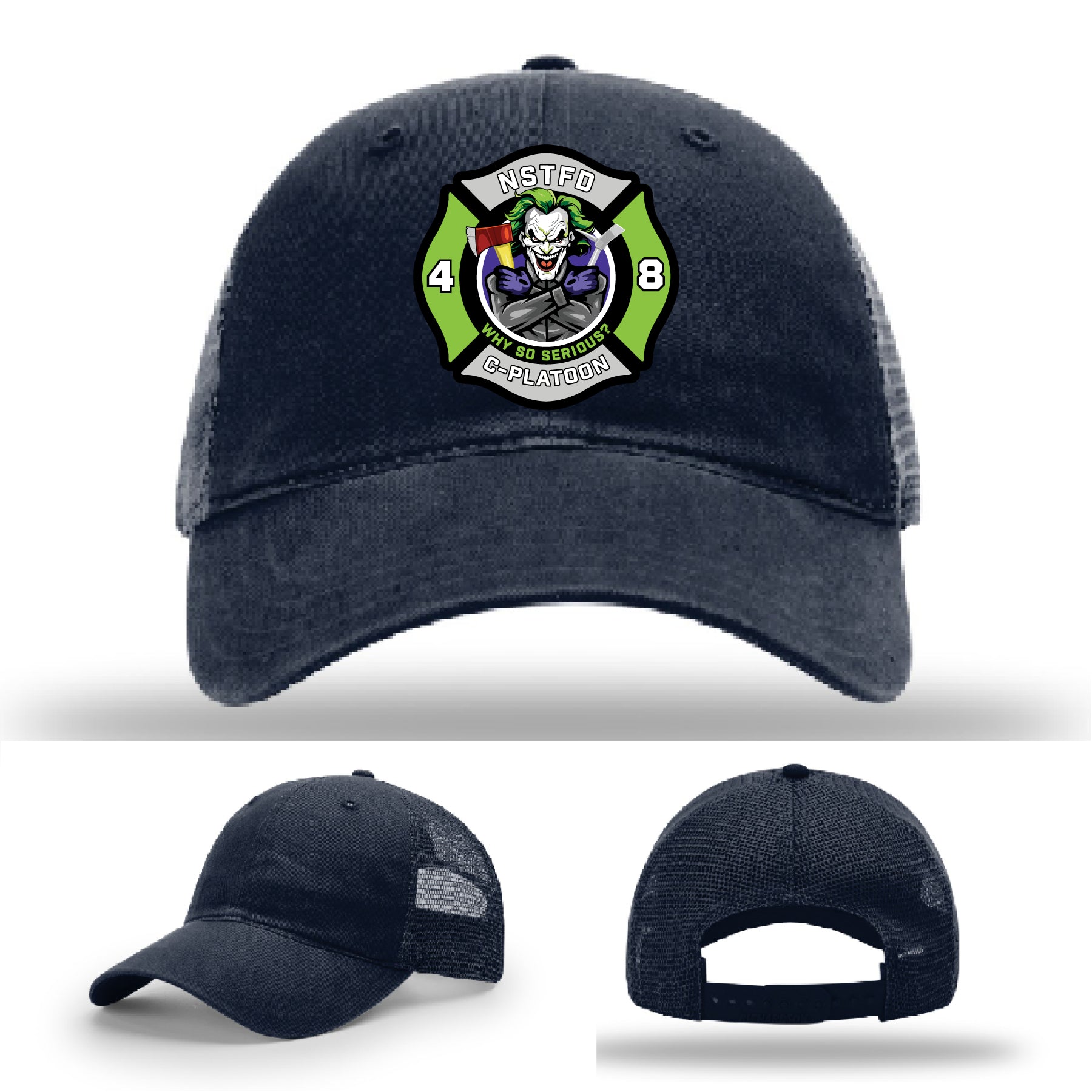 North Strabane firefighter hat for C-Platoon pride