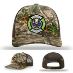 North Strabane fire department hat with joker design