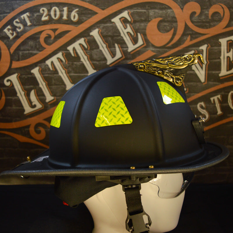 Pacific F18 Firefighter Helmet with Custom Shield Discount