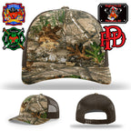 Station pride firefighter hat with Paramus leather patch