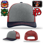 Paramus FD Eastside Misfits custom firefighter hat
