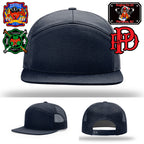 Leather patch hat showing Paramus Fire Department pride