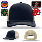 Authentic leather patch hat for Paramus firefighters
