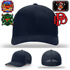 Custom leather firefighter hat for Paramus Fire Department