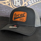 Fire department hat with passport style patch
