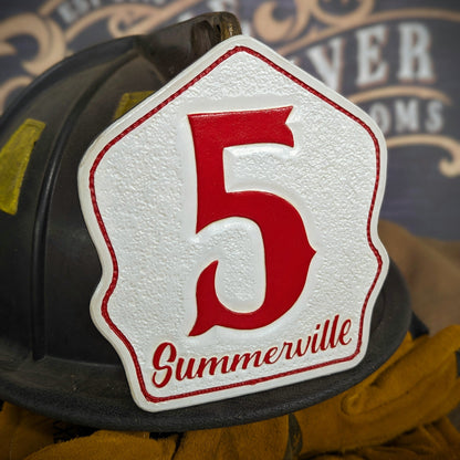 leather fire helmet shield – rugged design with firefighter functionality