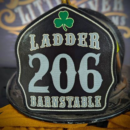 tough leather fire shield – custom fit for firefighters everywhere