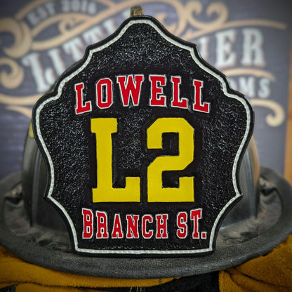 firefighter identity shield – custom made for daily wear