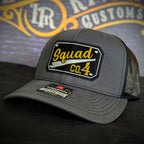 Custom embroidered firefighter hat with bold stitching, structured fit, and premium Richardson snapback design