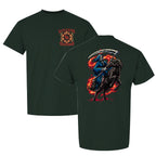 Reapers Run Tee built for station life featuring durable grim reaper back print breathable fabric and dependable comfort